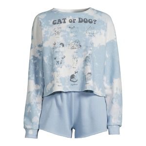 6/$30 Grayson Social - Women's Graphic Sleep Shirt Only (Size: L)